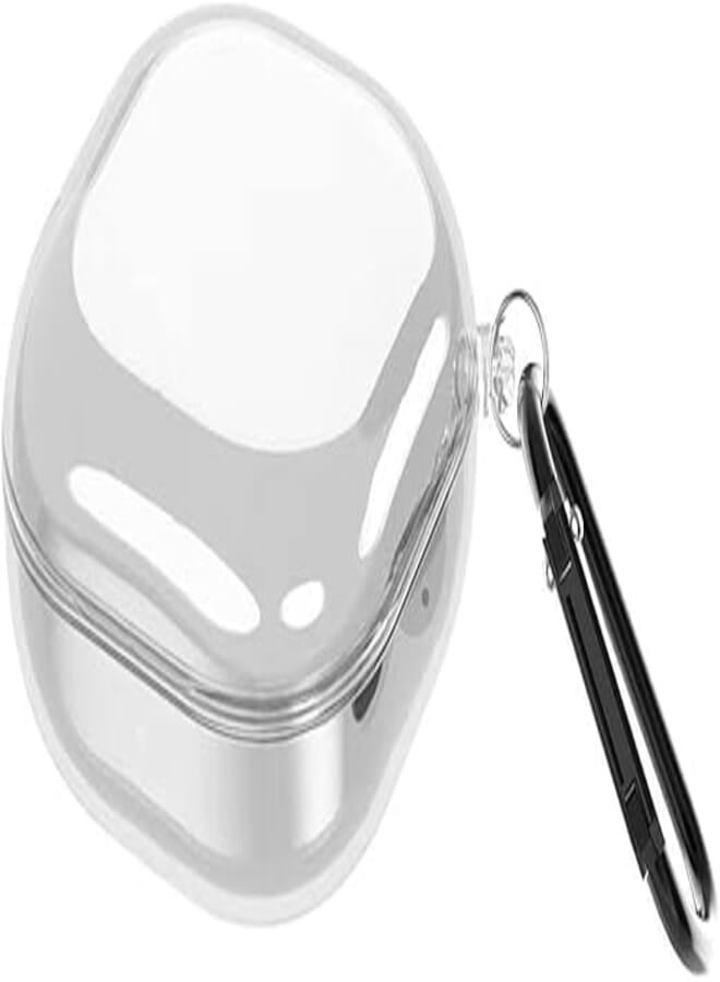 Case Compatible with Samsung Galaxy Buds 2 Pro Case (2022) /Samsung Galaxy Buds 2 Case (2021) / Galaxy Buds Pro Case (2021) / Galaxy Buds Live Case (2020) - TPU Cover (Samsung Buds2, Clear)